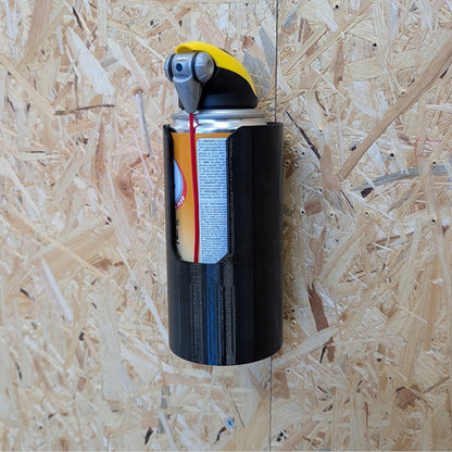 Universal Spray Can Wall Mount Holder Garage Workshop Van Storage