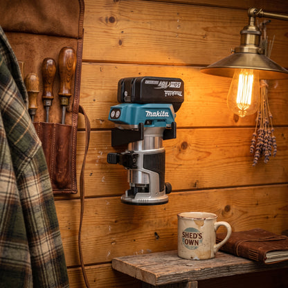 Wandhalterung für Makita DRT50 XTR01 GTR01 18V LXT Oberfräse / Kantenfräse