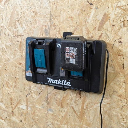 Wall Mount for Makita DC18RD Dual Battery Charger | Workshop & Garage Organisation