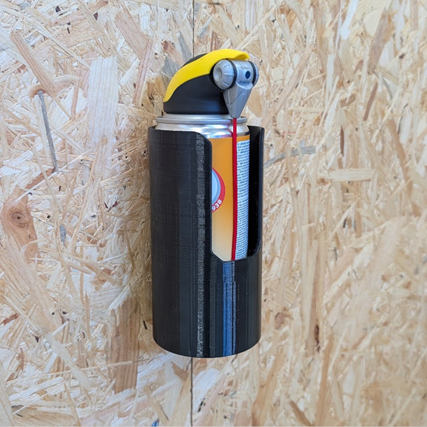 Universal Spray Can Wall Mount Holder Garage Workshop Van Storage