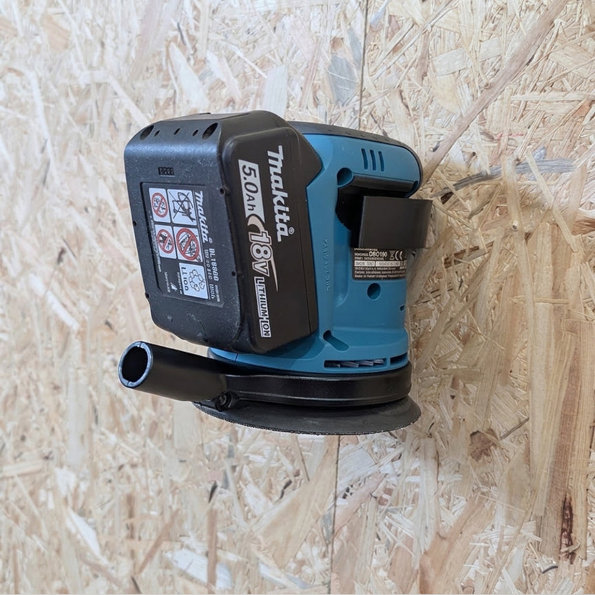 Makita DBO180 XOB01 18V LXT Random Orbit Sander Wall Mount Holder