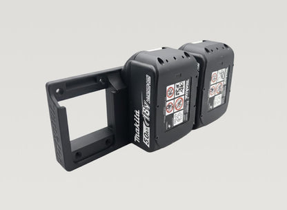 Heavy Duty Makita 18V LXT Battery Wall Mount (1-3 Slots)