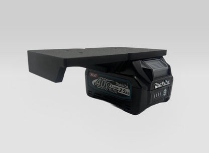 Heavy Duty Makita XGT 40V Battery Wall Mount with Locking