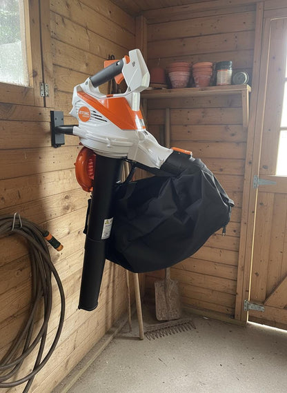 STIHL SHA56 Leaf Blower / Shredder Vacuum Wall Mount, Garage Organization