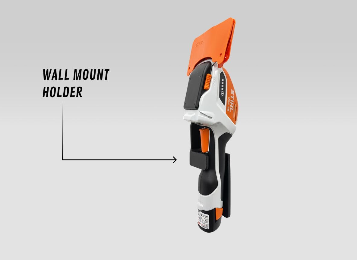 STIHL HSA26 Hedge Trimmers Wall Mount for Garage Organization