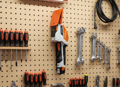 STIHL HSA26 Hedge Trimmers Wall Mount for Garage Organization