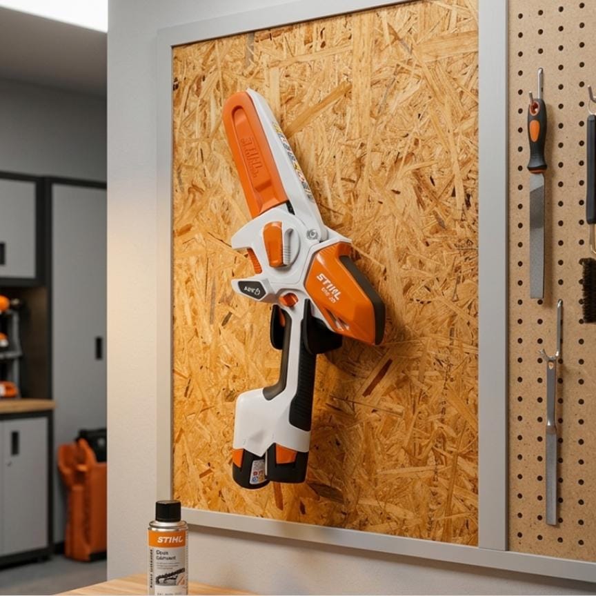STIHL GTA30 Mini Chainsaw Wall Mount for Garage or Shed