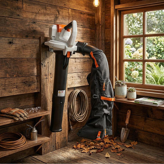 STIHL SHA 140 Wall Mount Holder | Garage & Shed Tool Organizer