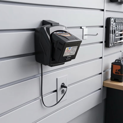 STIHL AL 101 Charger Wall Mount | 3D Printed Secure Bracket | Garage & Workshop Tool Organization