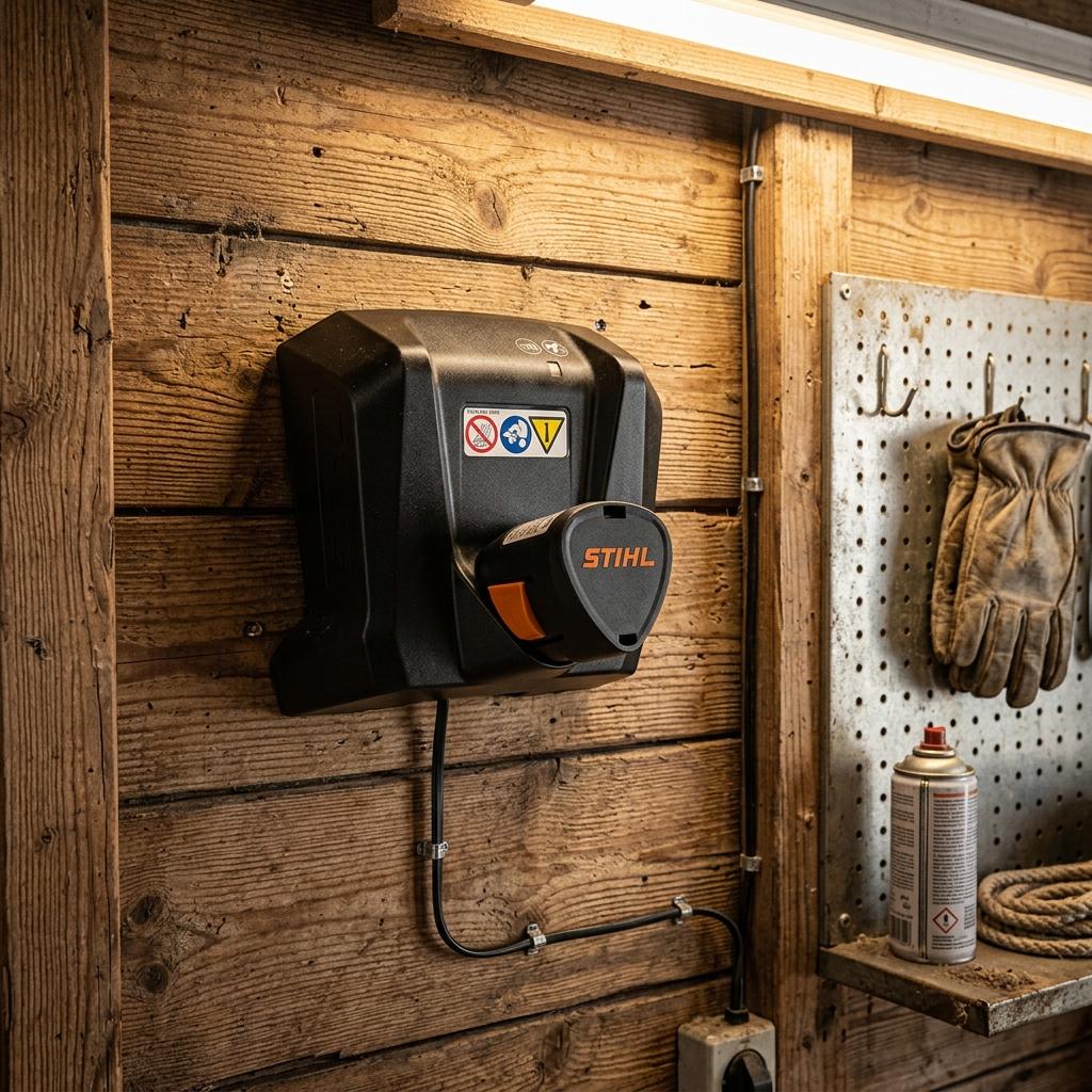 STIHL AL 1 Charger Wall Mount, Garage Organizer
