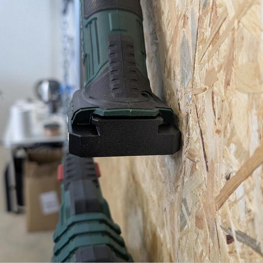 Parkside X 20 V Team Tool Wall Mount | Garage or shop organization | Stealth mount
