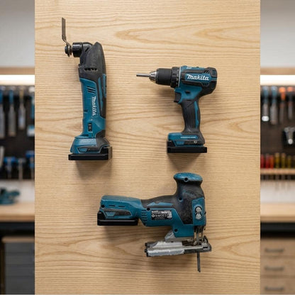 Makita LXT 18v Series Tool Wall Mount, Sideways Mount, Stealth Mount,