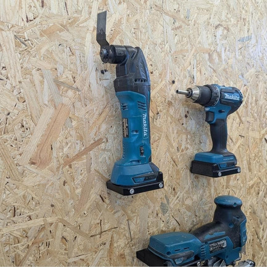 Makita LXT 18v Series Tool Wall Mount, Sideways Mount, Stealth Mount,