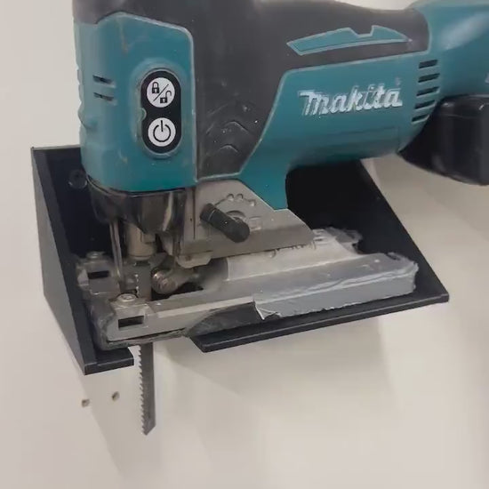 Jigsaw side wallmount for Makita DJV181 & similar video