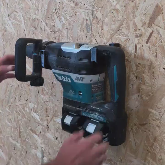 Makita DHR400 XRH07 Rotary Hammer Wall Mount Holder for Garage Workshop or Work Van