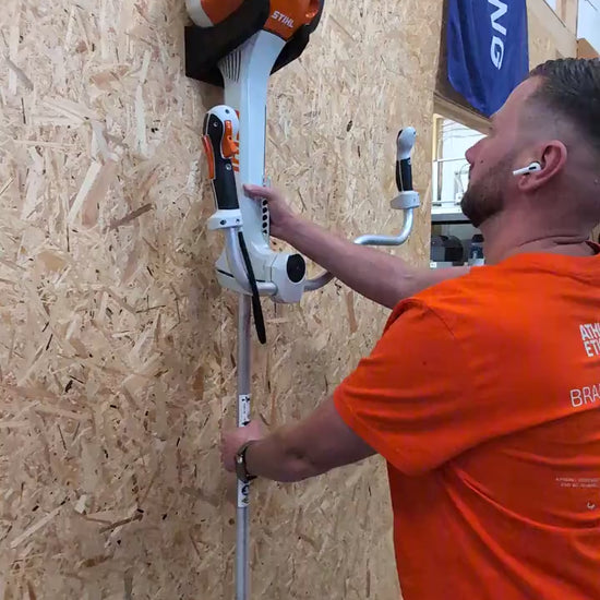 STIHL FS 491  Heavy Duty Trimmer Wall Mount Holder, Specifically Designed for FS models