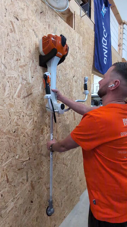 STIHL FS 491  Heavy Duty Trimmer Wall Mount Holder, Specifically Designed for FS models