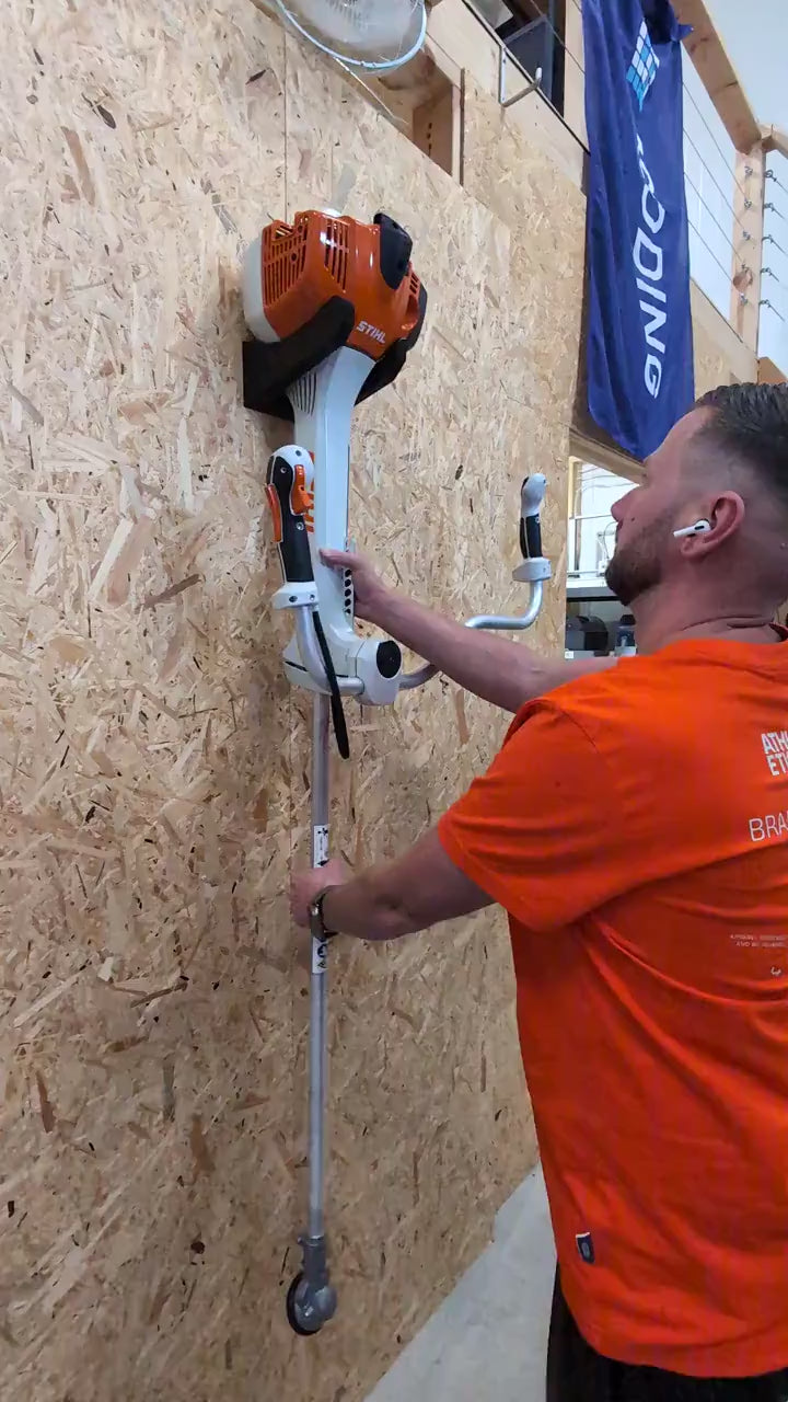 STIHL FS 491  Heavy Duty Trimmer Wall Mount Holder, Specifically Designed for FS models