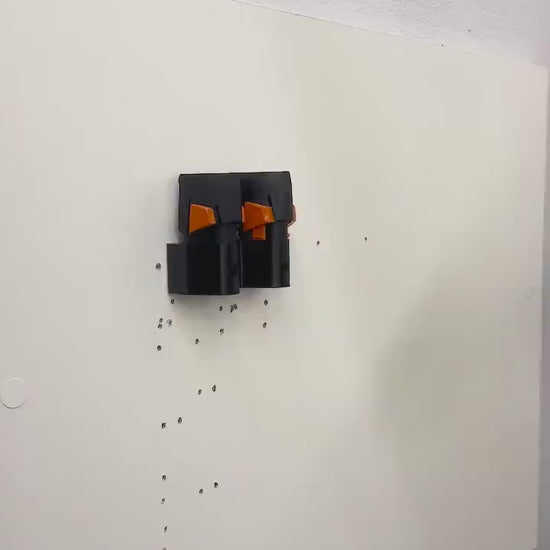 STIHL AS2 battery wall mount, horizontal or vertical storage video
