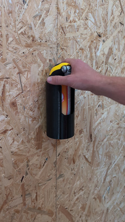 Universal Spray Can Wall Mount Holder Garage Workshop Van Storage