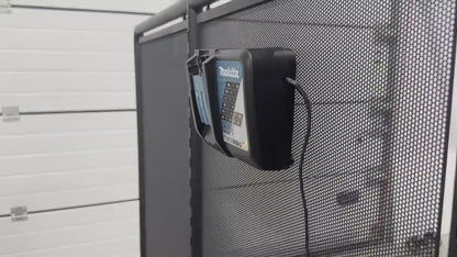Makita 18V DC18RC wall mount  * CHARGER NOT INCLUDED* video