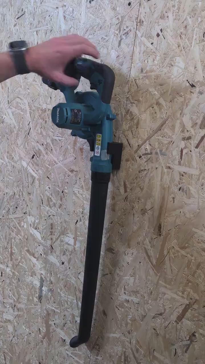 Makita XBU05, XBU06, GBU02, DUB186, DUB185, UB002 wall mount | Garage Organization For Compact Blower