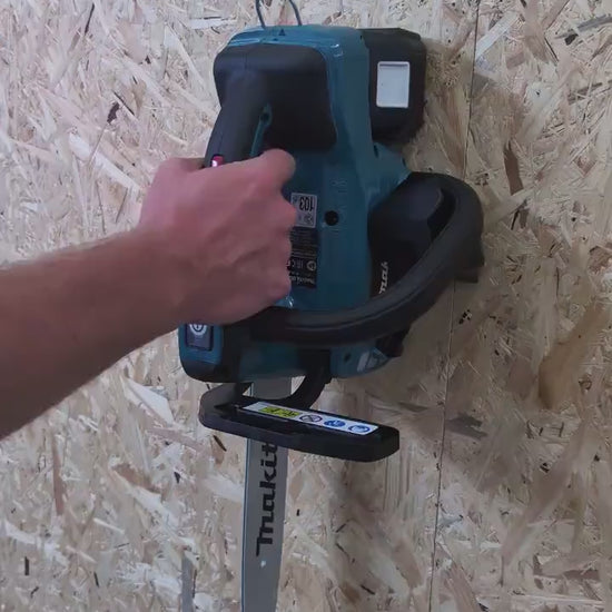 Makita DUC254 XCU06 Chainsaw Wall Mount Holder for Garage Workshop Shed