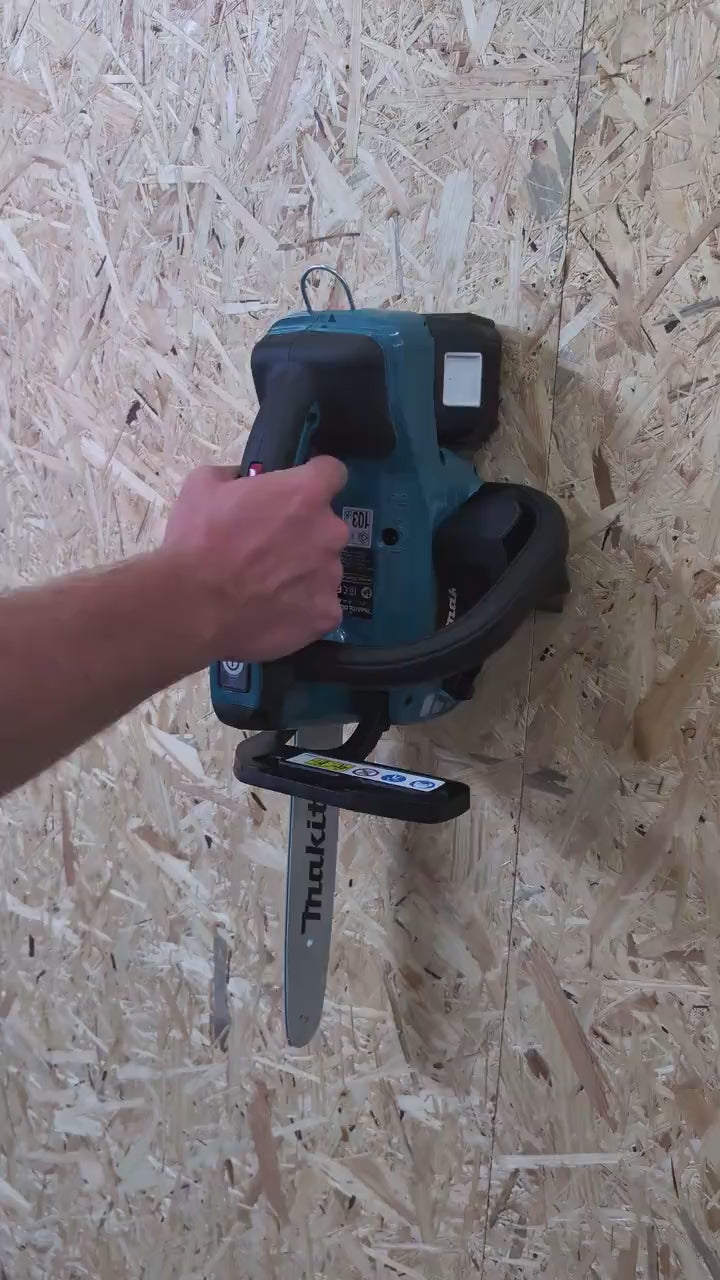 Makita DUC254 XCU06 Chainsaw Wall Mount Holder for Garage Workshop Shed