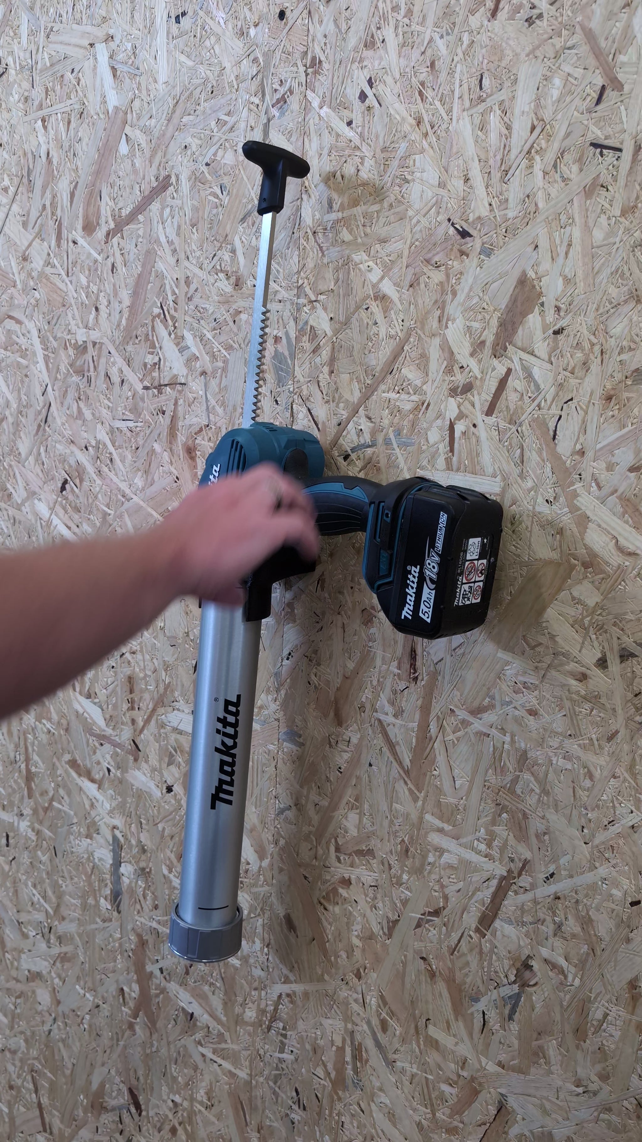 Makita DCG180/ XGC01 Caulking Gun Wall Mount Holder for Garage, Workshop or Work Van