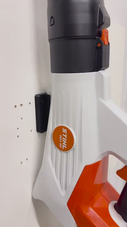 Leaf Blower Wall Mount for Stihl BGA50 / BGA60 upright version video