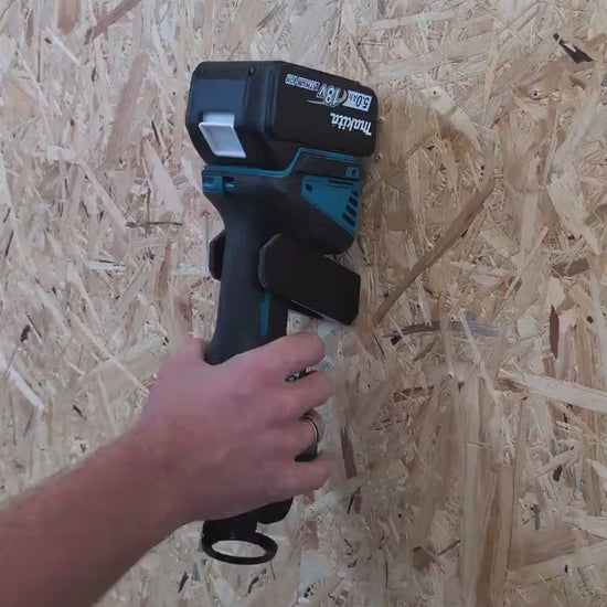 Makita DCO181 XOC01 Cut-Out Tool Wall Mount Holder for Garage Workshop or Work Van