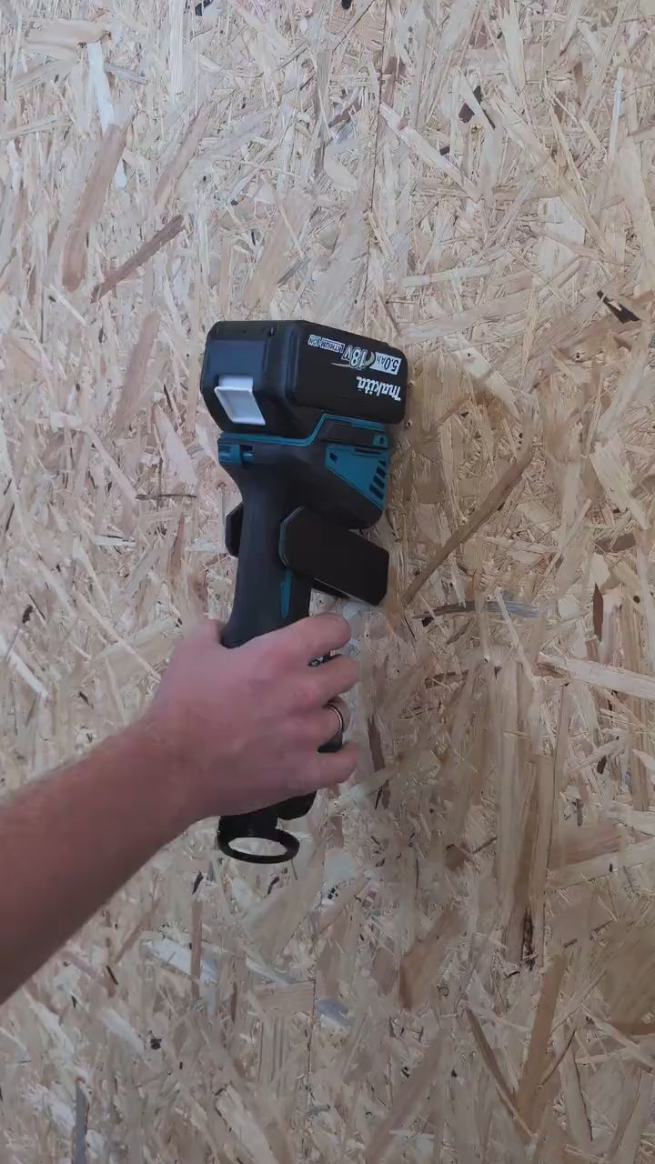 Makita DCO181 XOC01 Cut-Out Tool Wall Mount Holder for Garage Workshop or Work Van