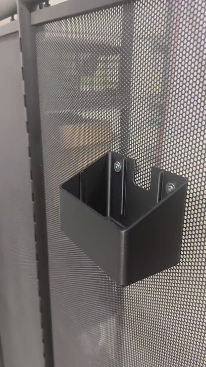 Heavy duty Stihl AP Battery holder, wall mount to securely hold your batteries video