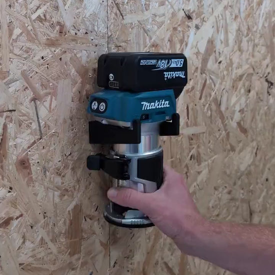 Makita DRT50 XTR01 GTR01 18V LXT Router Trimmer Wall Mount Holder