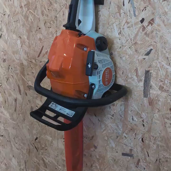 Stihl MS172 AND similar Wall Mount - Custom Chainsaw Storage Hanger - Workshop & Tool Shed Organization video