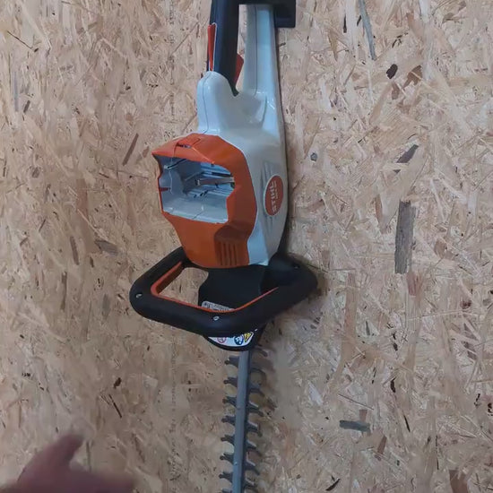 Stihl HSA50 Wall Mount - Custom Hedge Trimmer Storage Hanger - Workshop & Tool Shed Organization video