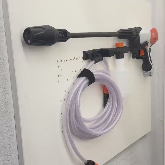 STIHL RCA20 Pressure Washer Wall Mount with Hose Holder video