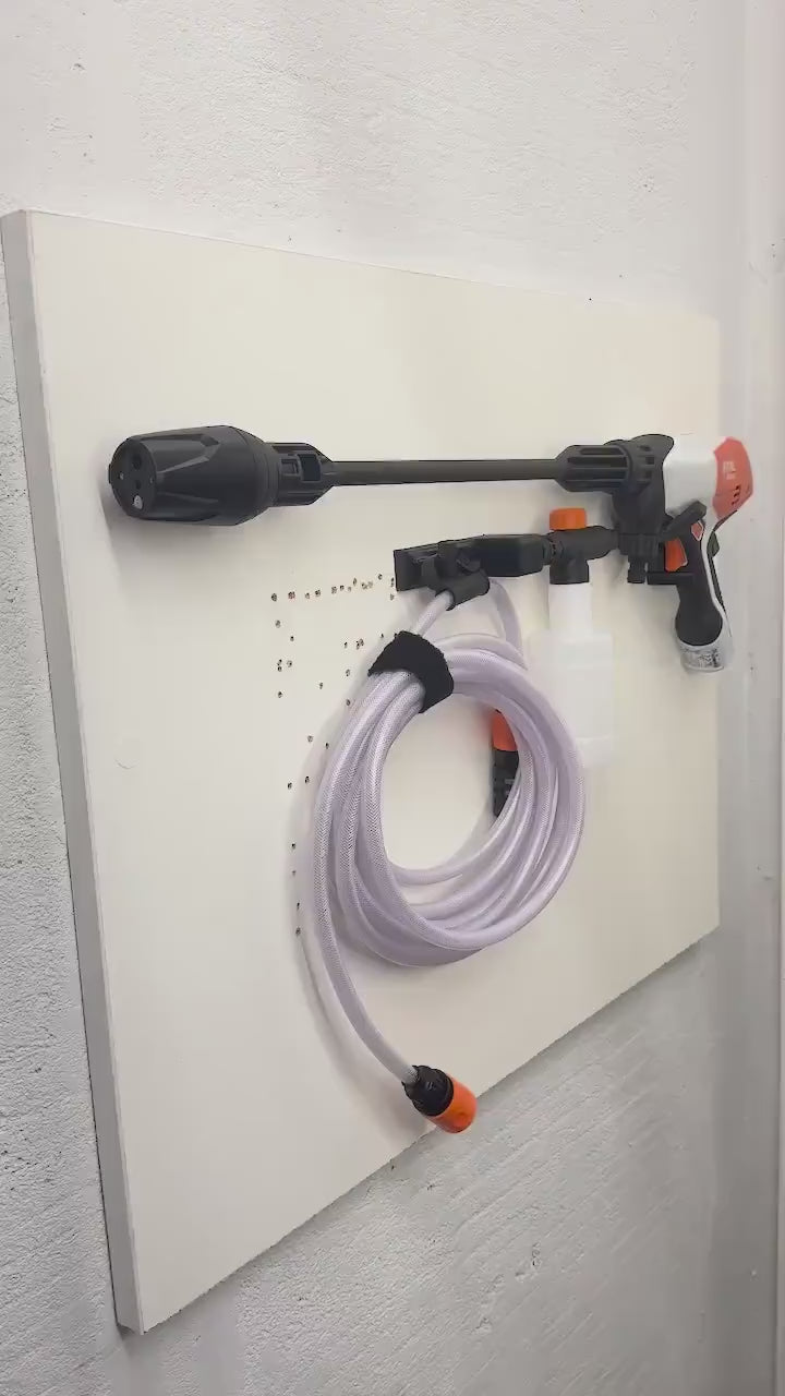 STIHL RCA20 Pressure Washer Wall Mount with Hose Holder video