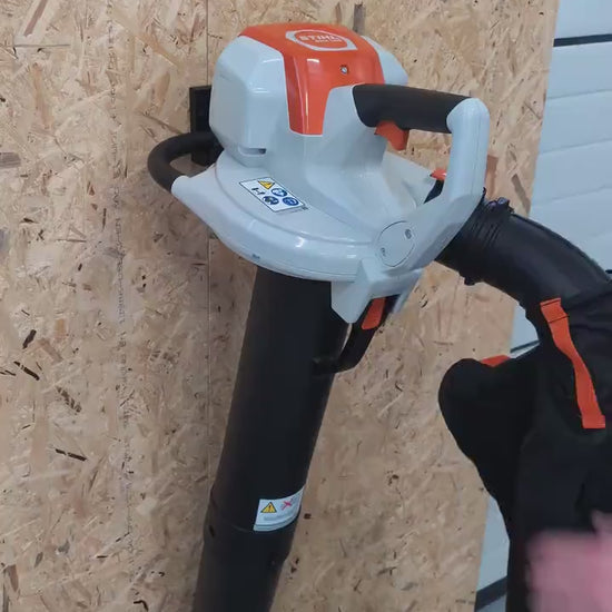 STIHL SHA 140 Wall Mount Holder | Garage & Shed Tool Organizer video