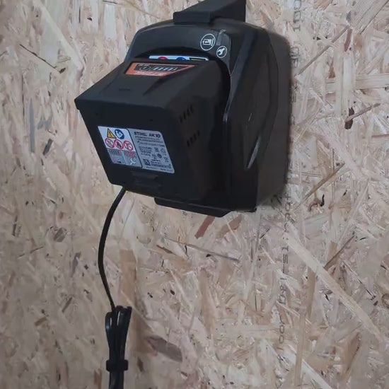 STIHL AL 101 Charger Wall Mount | 3D Printed Secure Bracket | Garage & Workshop Tool Organization video