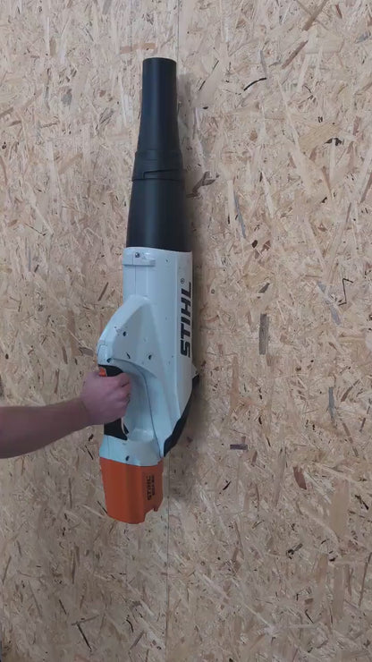 Stihl BGA 85 Leaf Blower Wall Mount | Storage Organizer | Garage Tool Hanger Bracket video