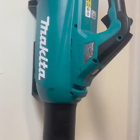 MAKITA 40V UB001G / GBU01 Leaf Blower Wall Mount, quick and easy wall storage video