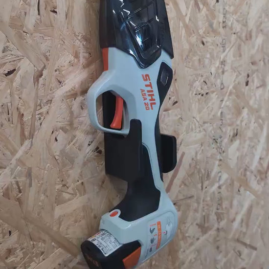 STIHL ASA 20 Cordless Secateurs wall mount for shed, garage, workshop video