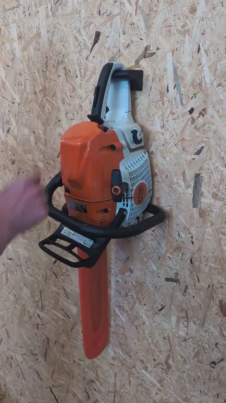 Stihl MS/TS/TSA Series Wall Mount - Custom Chainsaw Hanger video