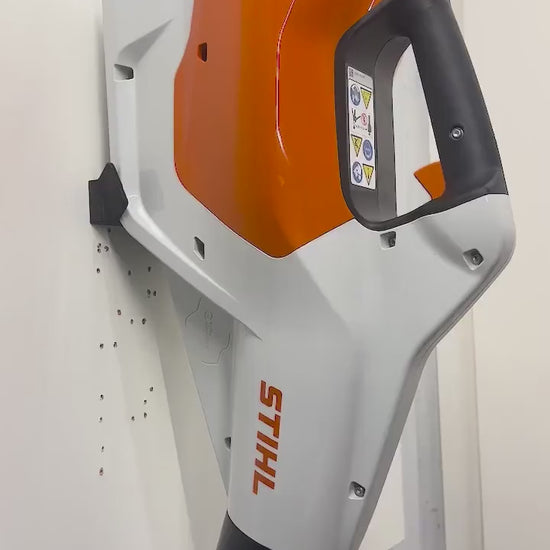 3D Printed STIHL BGA 160 Leaf Blower Wall Mount, PETG Garage Holder video