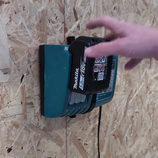 Makita DC18RA 18V LXT Rapid Optimum Charger Wall Mount Holder